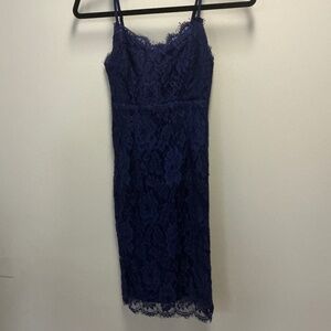 Missguided Lace Midi Dress